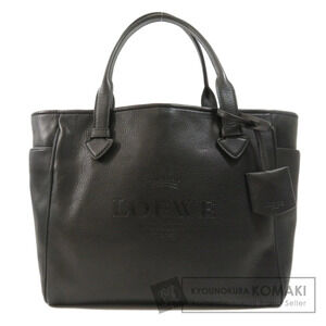 Loewe logo embossed tote bag calfskin